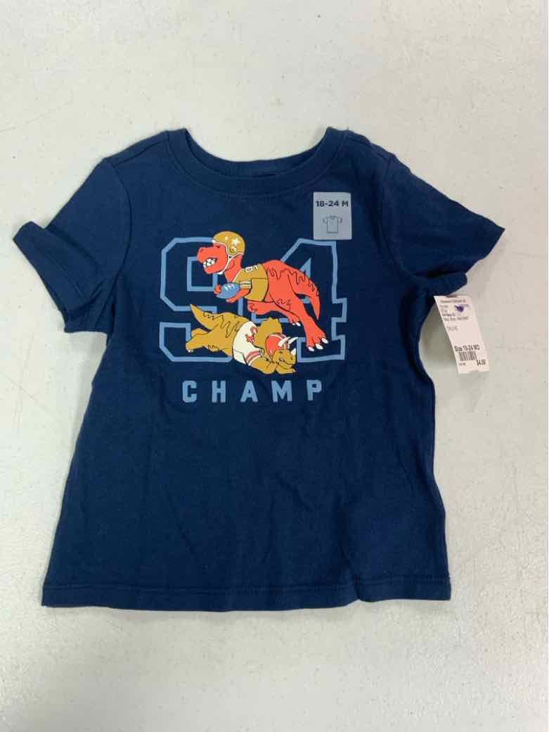 Old Navy (C) Navy Infant Size 18-24 MO Boys SSTop
