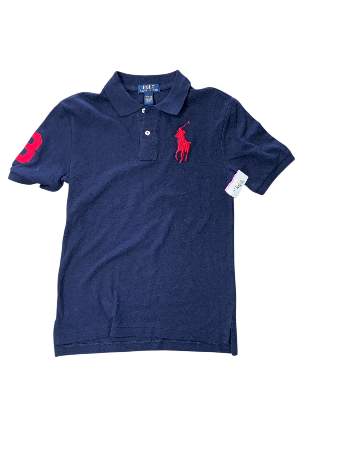 Polo Ralph Lauren (A) Blue Youth Size 12 Boys SSTop