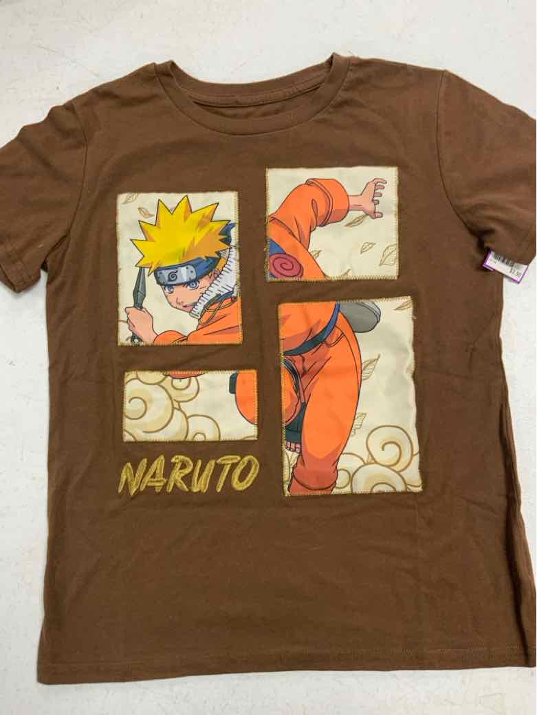 NARUTO Brown Youth Size 8 Boys SSTop
