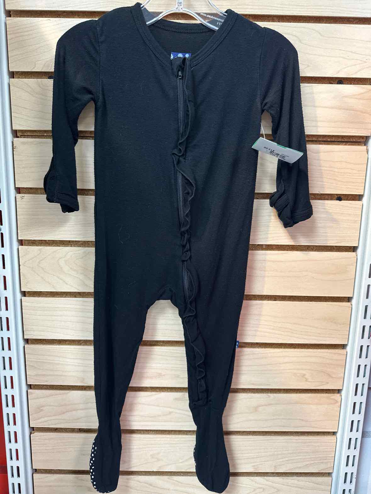 Kickee Pants (B) Black Infant Size 9 MO Girls 1PCSleepwear
