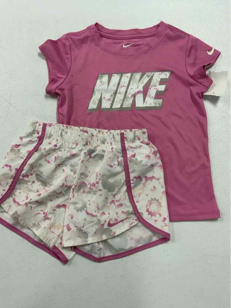 Nike (B) Pink Youth Size 6 Girls 2PCCasual