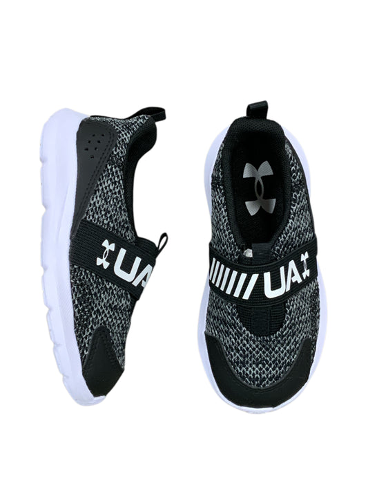 Under Armour (B) Gray Toddler Shoe Size 8 (Toddler) Boys Casual Shoes