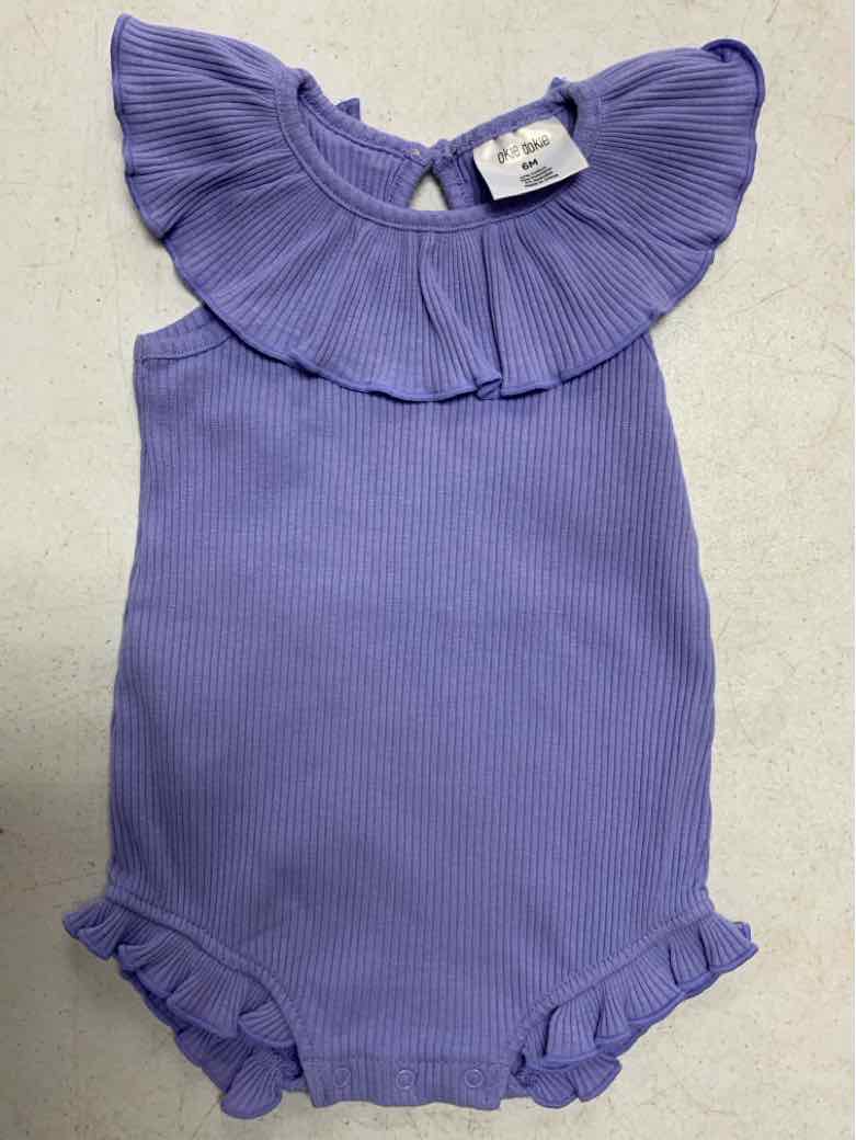 Okie Dokie (D) Purple Infant Size 6 MO Girls 1PC Casual