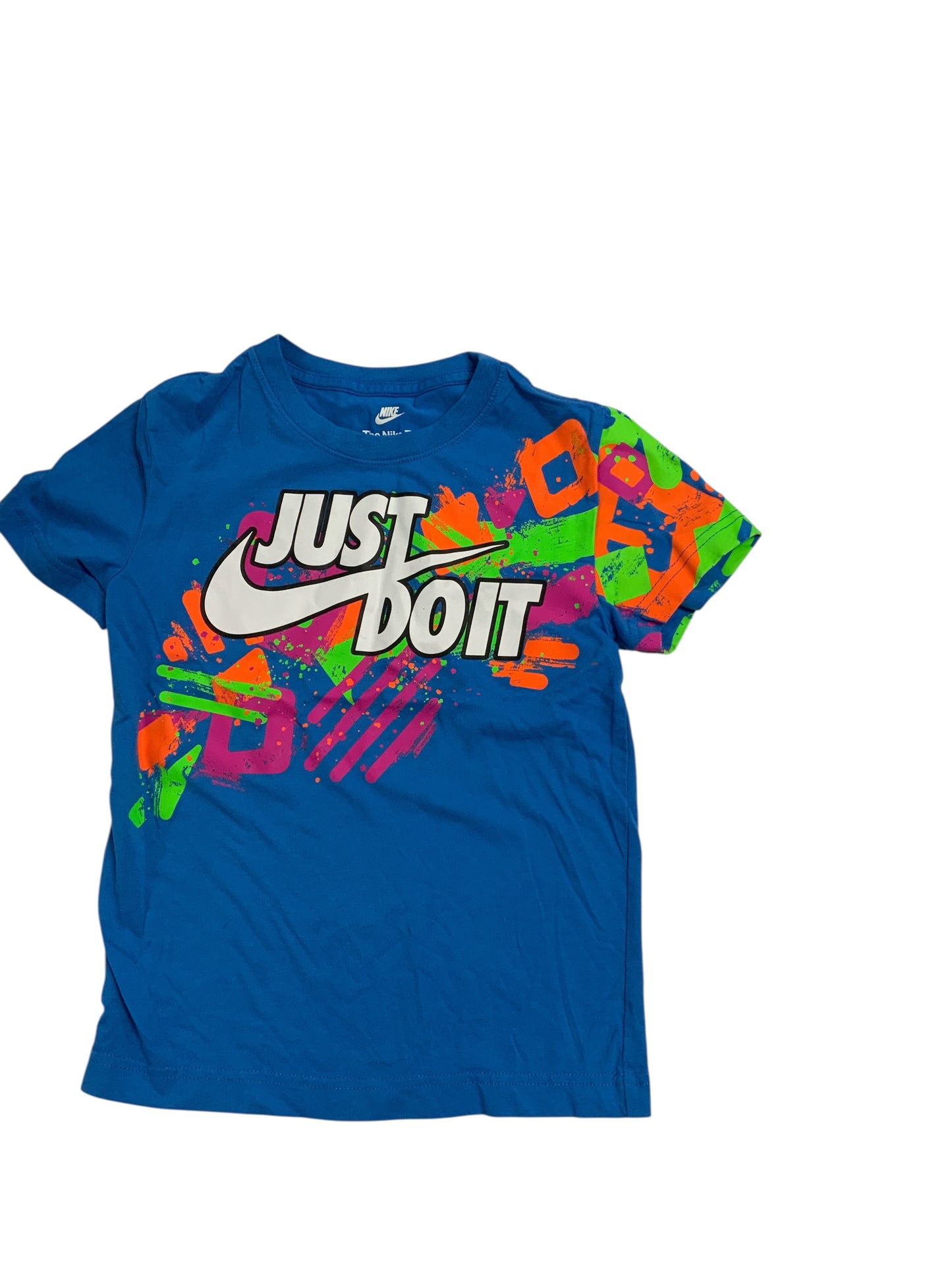 Nike (B) Blue Youth Size 7 Boys SSTop