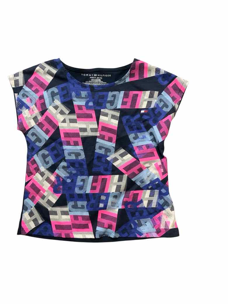 Tommy Hilfiger (B) Blue Youth Size 10 Girls SSTop