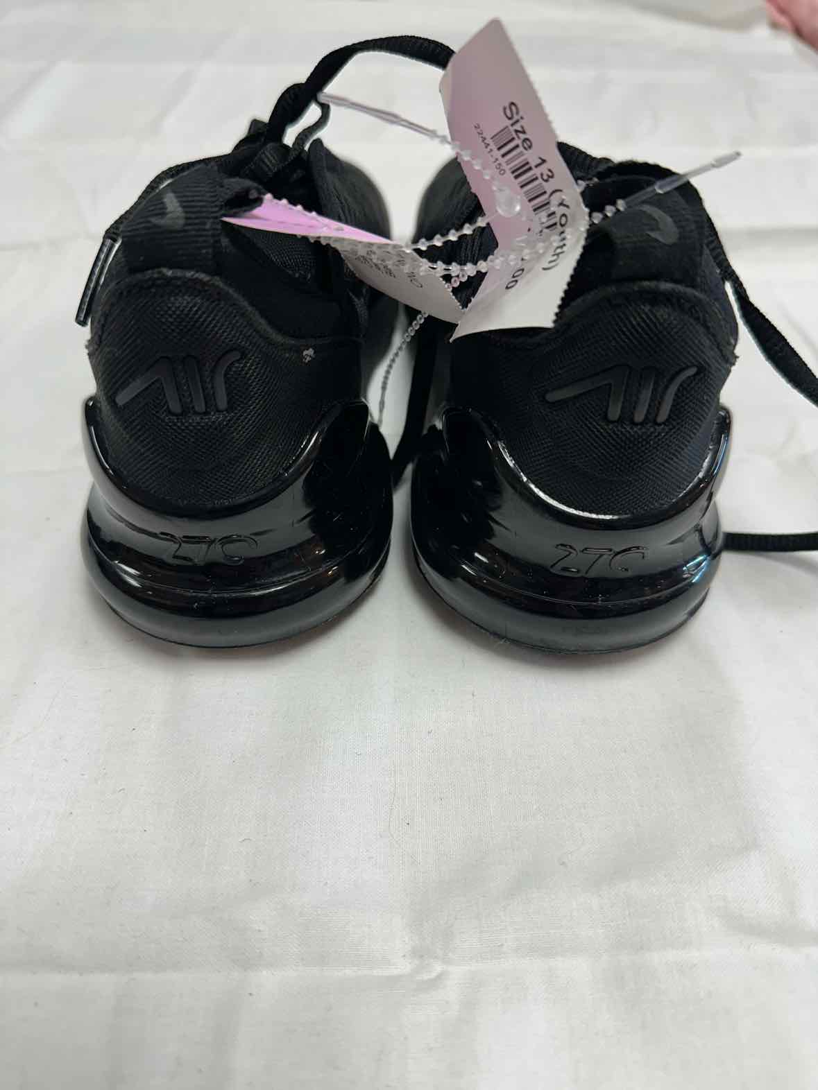 Jordan (B) Black Youth Shoe Size 13 (Youth) Boys Casual Shoes