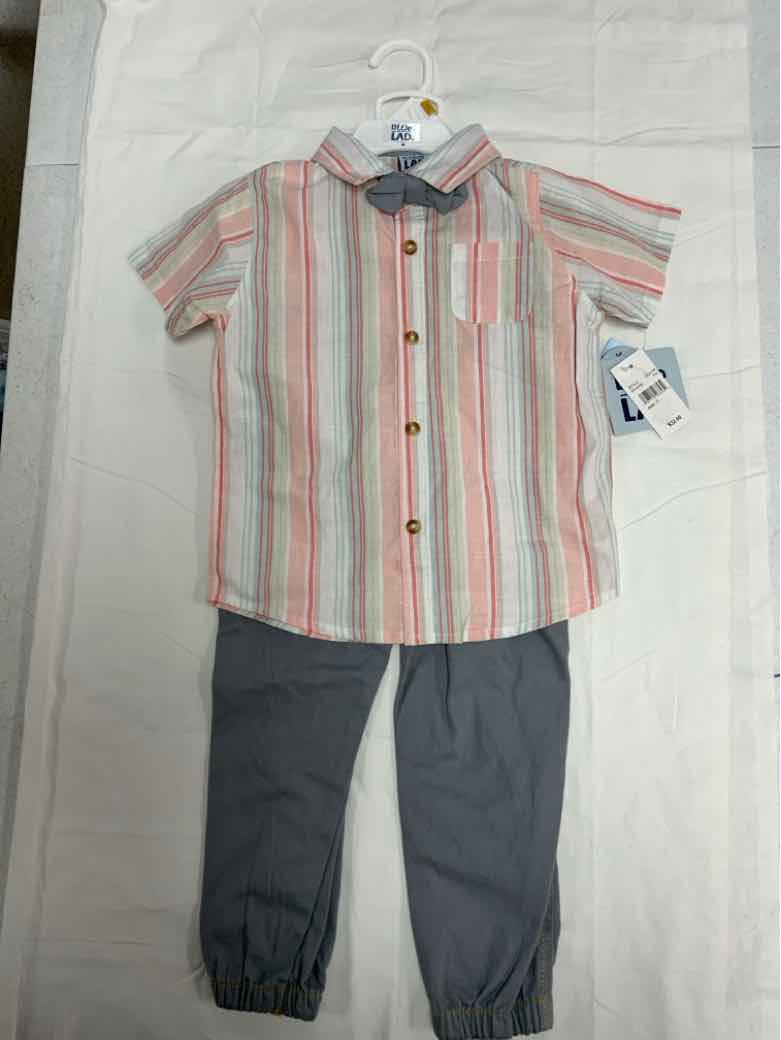 Little Lad (B) White Toddler Size 3T Boys 2PCCasual