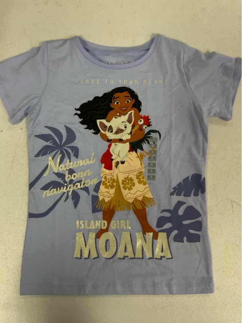 Disney (B) Blue Youth Size 8 Girls SSTop
