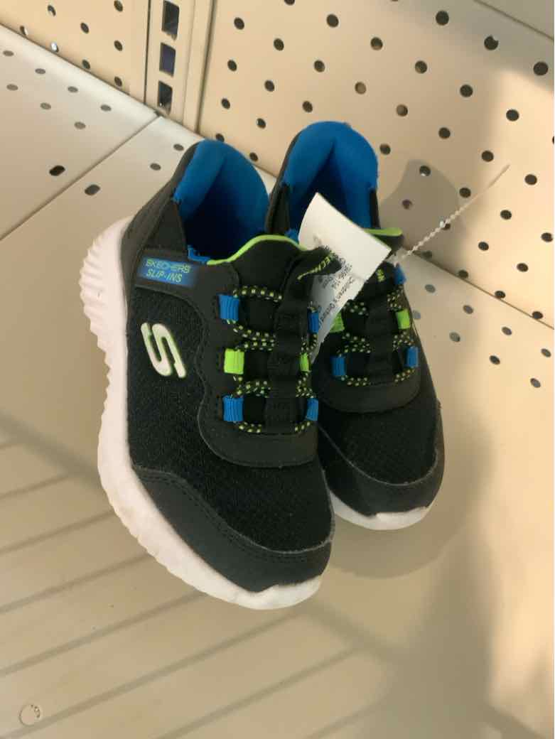 Skechers (B) Black Toddler Shoe Size 9 (Toddler) Boys Casual Shoes