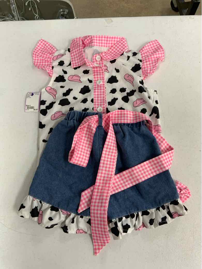 SHEIN Pink Toddler Size 4 Girls 2PCCasual