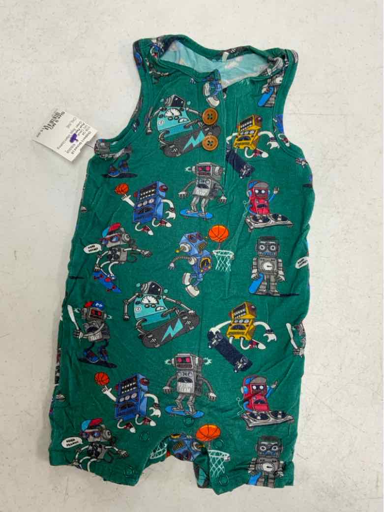 Posh Peanut (A) Green Infant Size 9 MO Boys 1PC Casual
