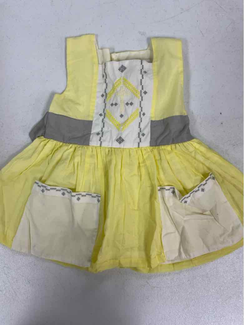 well dressed wolf Yellow Toddler Size 3T Girls TankTop
