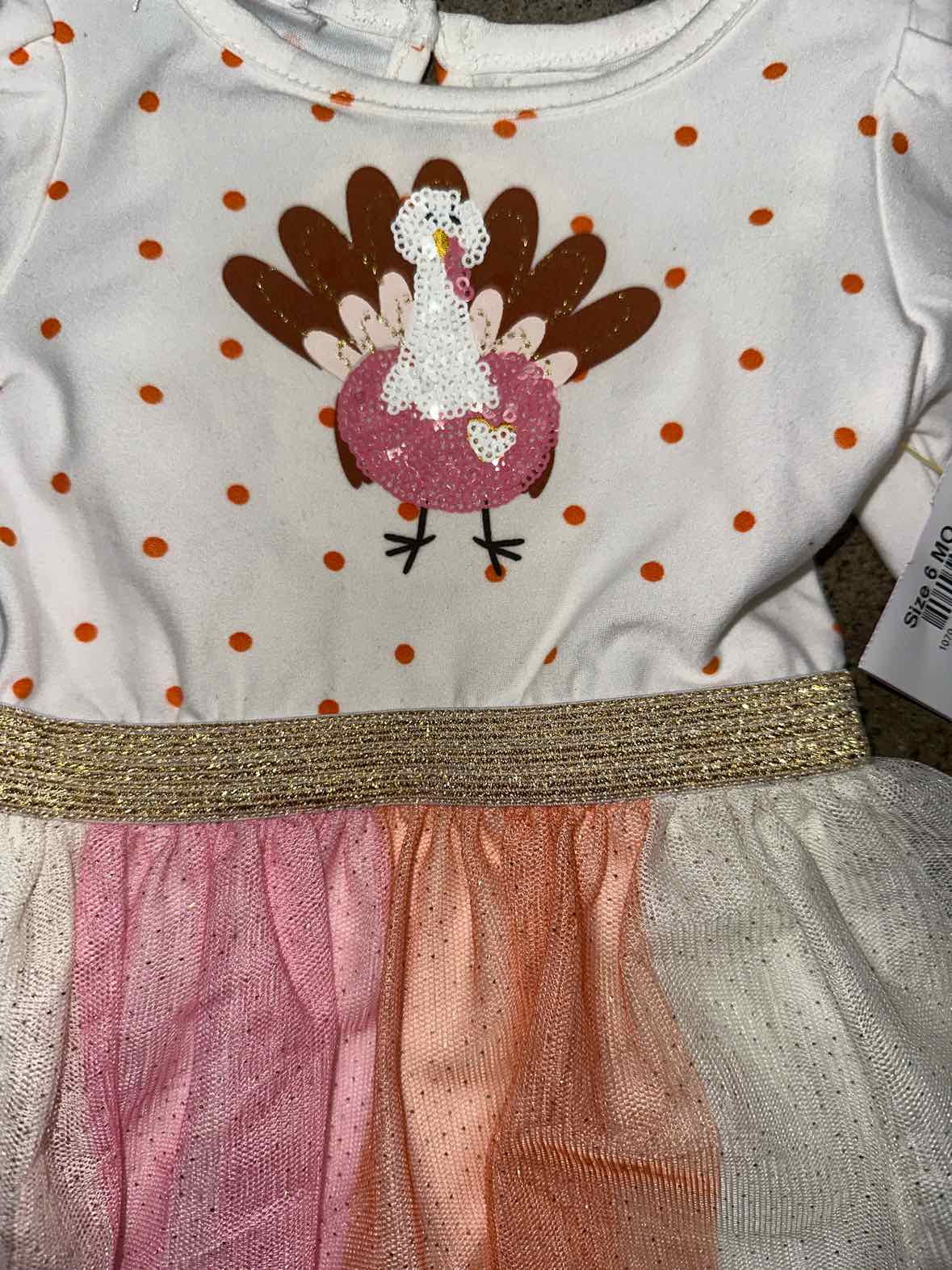 Young Hearts (D) White Infant Size 6 MO Girls CasualDress