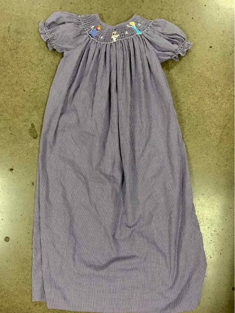 Lolly Wolly Doodle (C) Purple Youth Size 10 Girls CasualDress