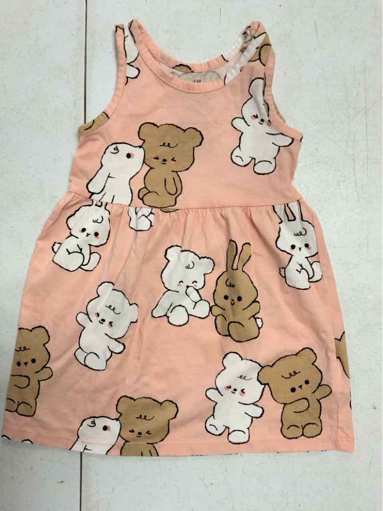 H & M (D) Pink Toddler Size 2T Girls CasualDress