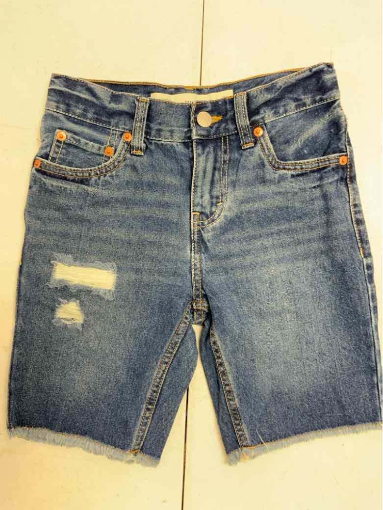 levis Blue Youth Size 8 Boys ShortDenim