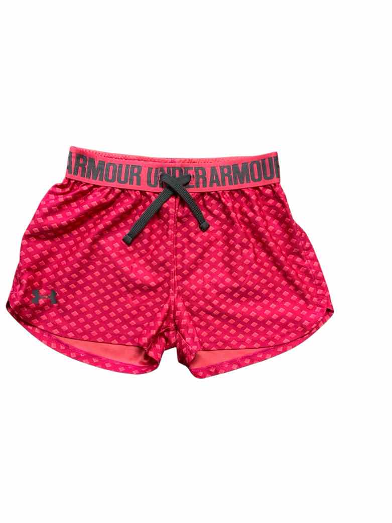 Under Armour (B) Pink Youth Size 6 Girls ShortAthletic