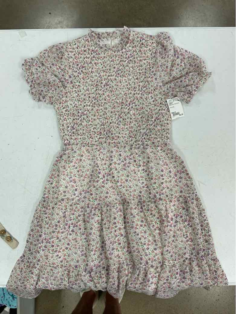 M GIRLS White Youth Size 8 Girls CasualDress