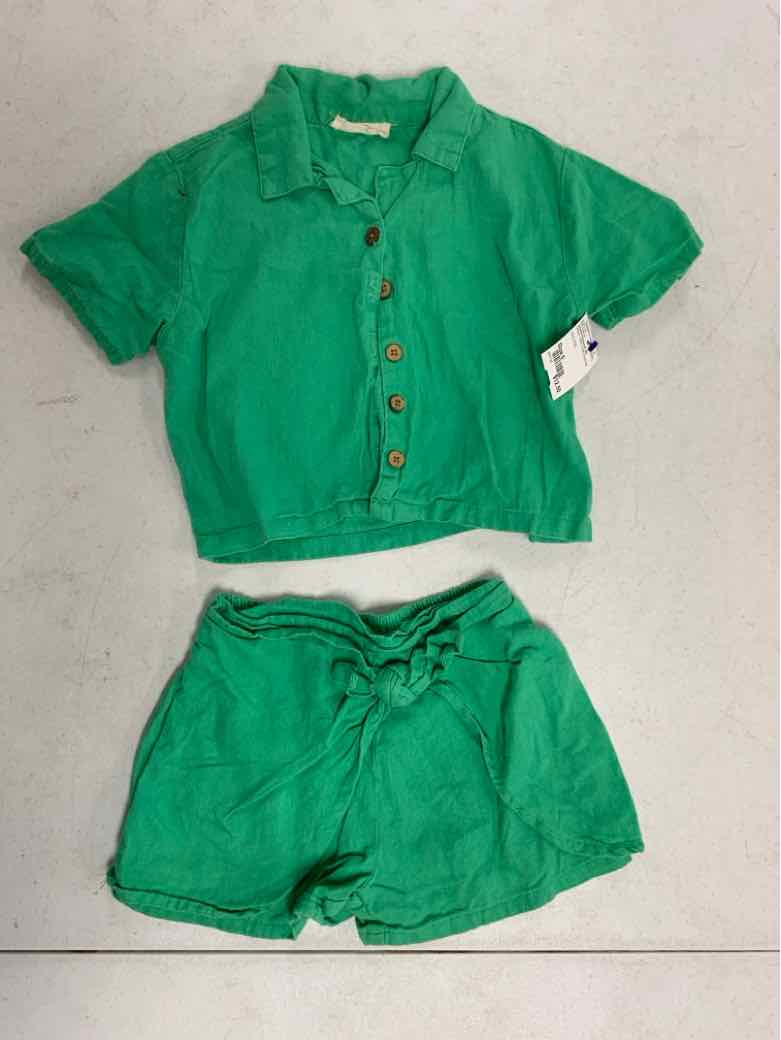 Jessica Simpson (B) Green Youth Size 6 Girls 2PCCasual