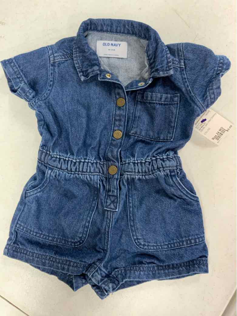 Old Navy (C) DENIM Infant Size 24 MO Girls 1PC Casual