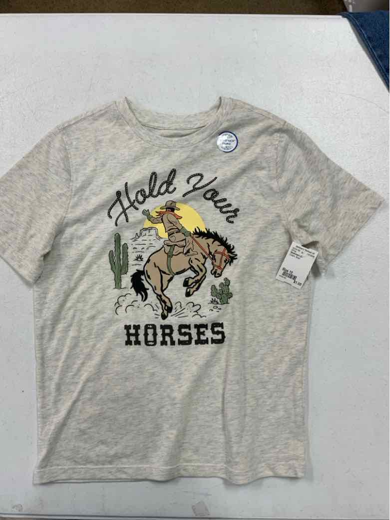Garanimals (E) Cream Youth Size 10 Boys SSTop