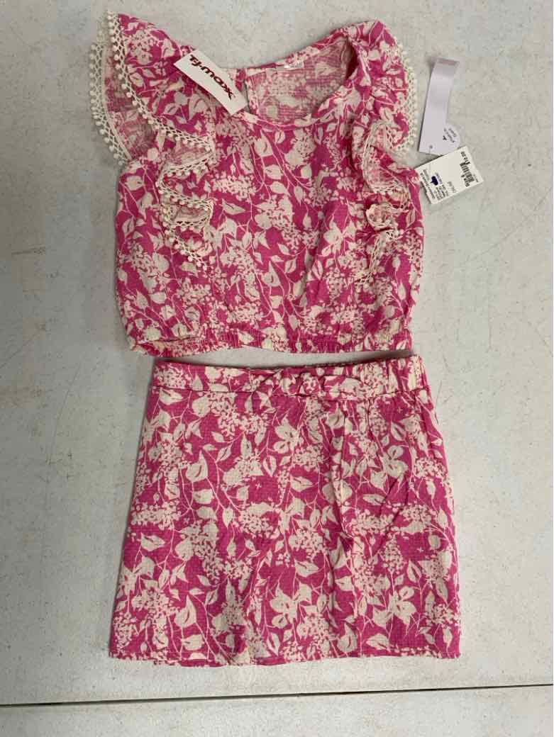 Tahari (C) Pink Youth Size 6 Girls 2PCCasual