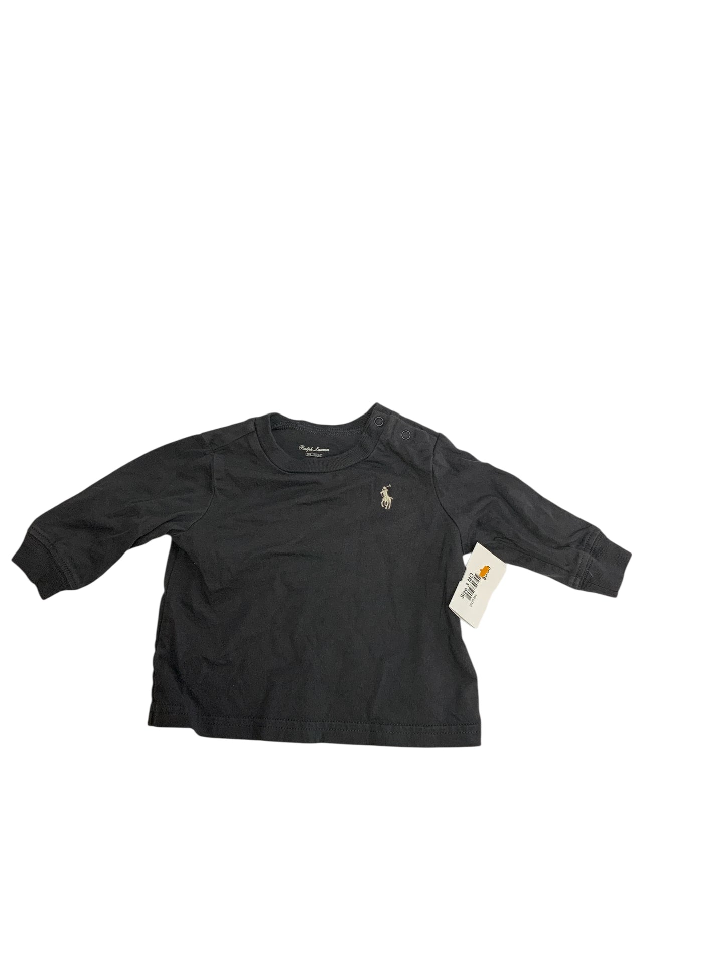 Ralph Lauren (A) Gray Infant Size 3 MO Boys LSTop