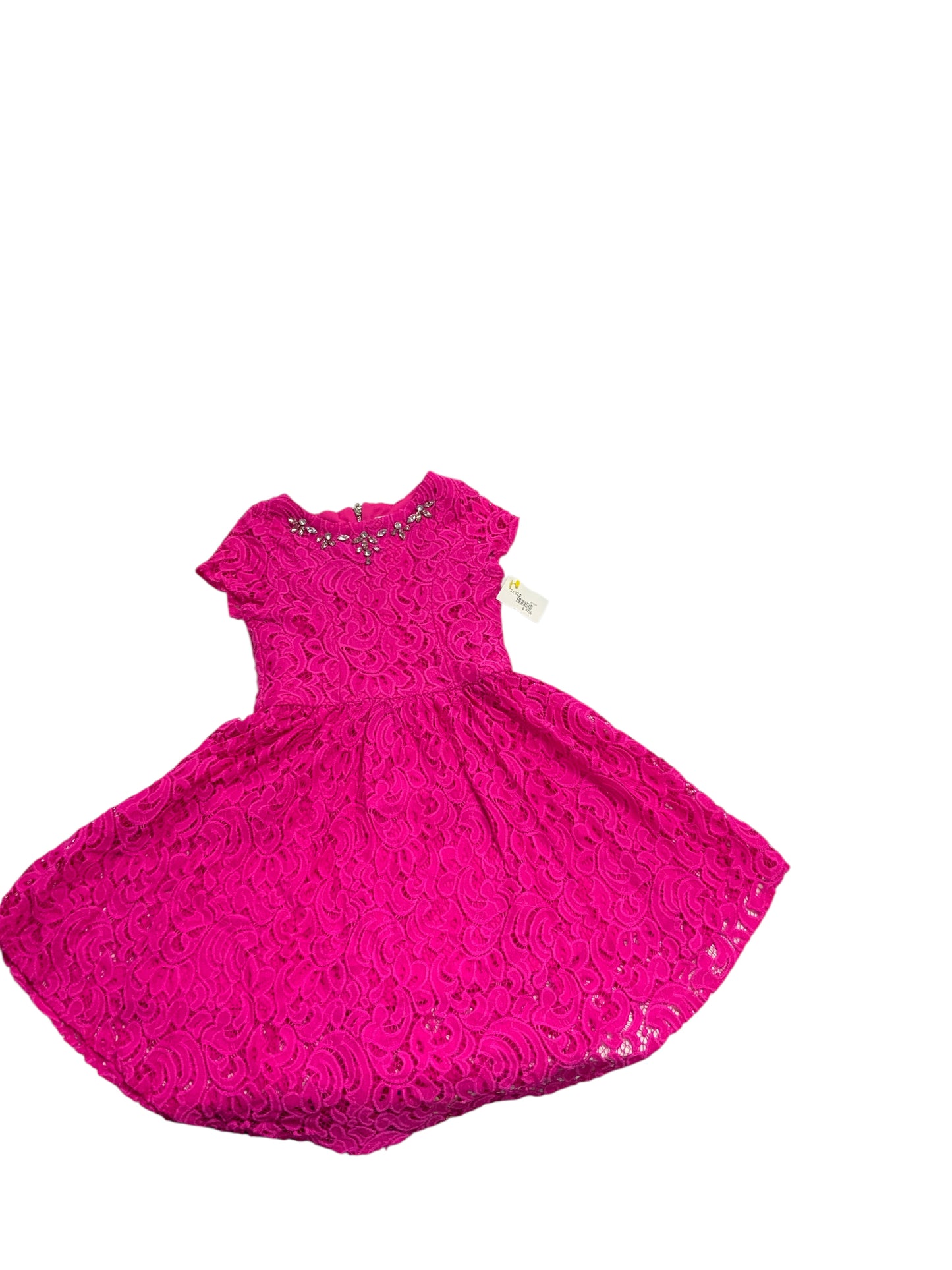 GB Girls (AA) Hot Pink Youth Size 8 Girls CasualDress
