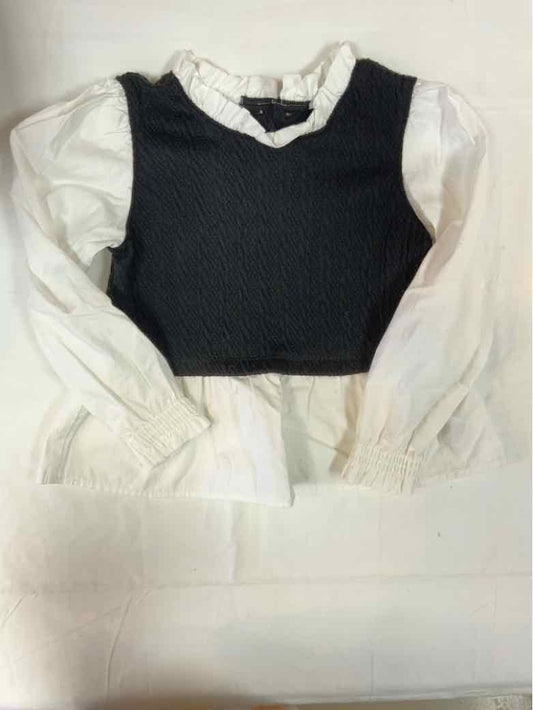 Wonder Nation (E) Black Toddler Size 4 Girls LSTop