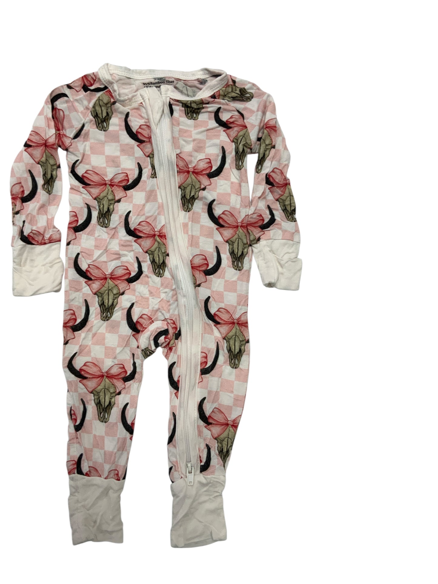 bamboo Pink Infant Size 3 MO Girls 1PCSleepwear