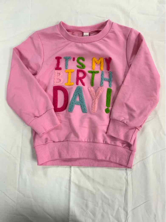 no  brand Pink Toddler Size 3T Girls LSTop