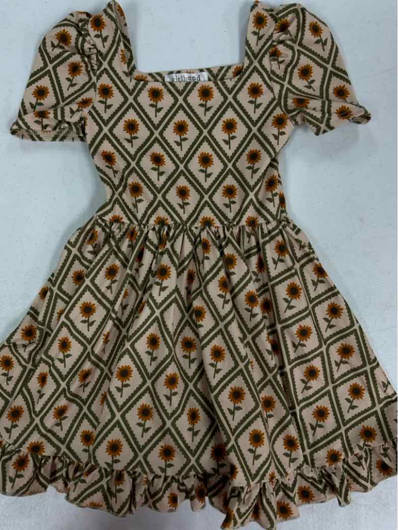 girlhood Green Toddler Size 5T Girls CasualDress