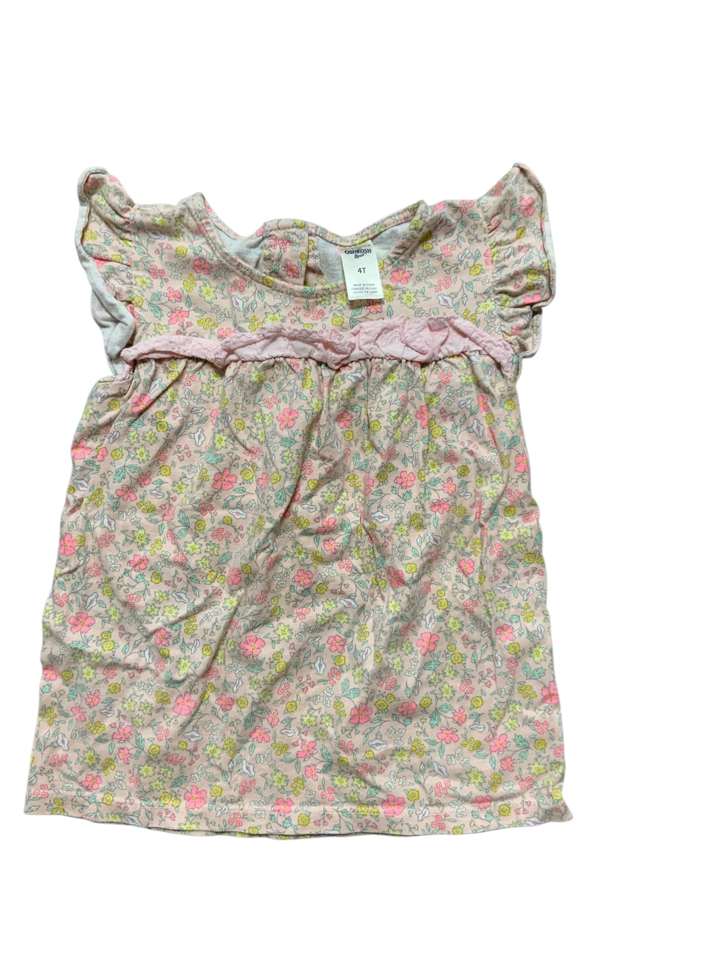 OshKosh BGosh Pink Toddler Size 4T SSTop