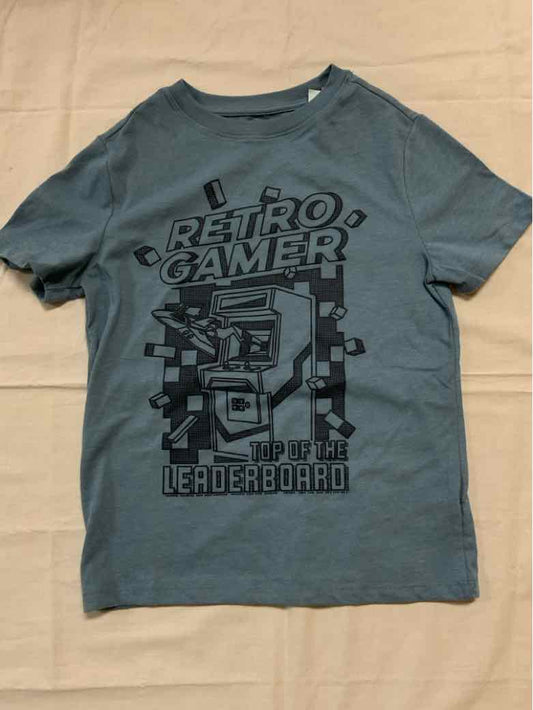 Cat and Jack (D) Blue Youth Size 8 Boys SSTop