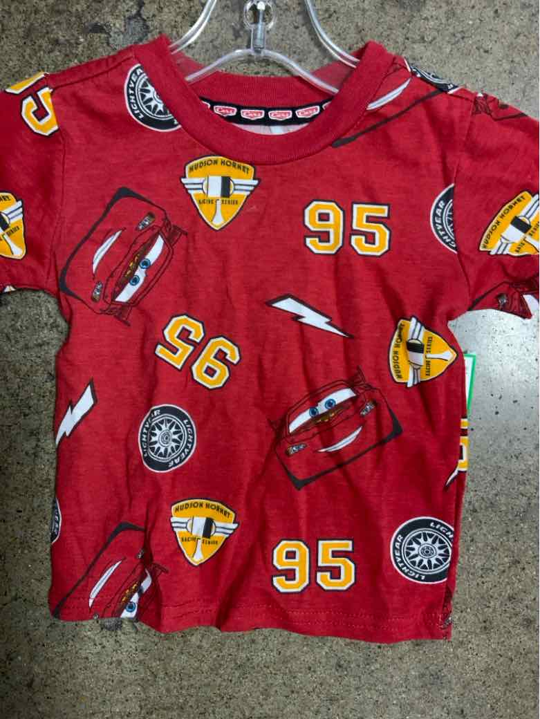 Disney (B) Red Infant Size 12 MO Boys SSTop