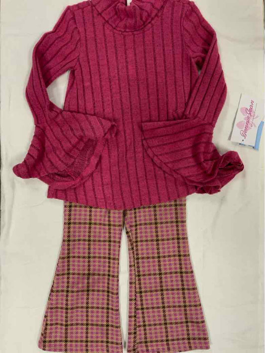 Bonnie Jean (B) Pink Toddler Size 4 Girls 2PCCasual
