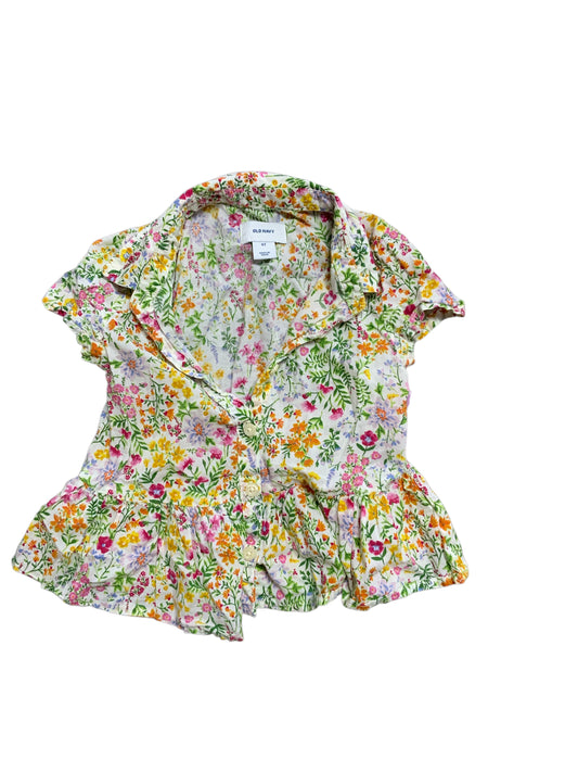 Old Navy (C) Green Toddler Size 4T SSTop