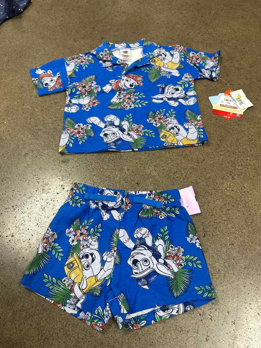 Nickelodeon (C) Blue Infant Size 18 MO Boys 2PC Casual
