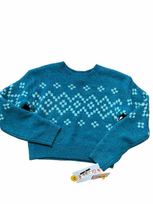 Cat and Jack (D) Blue Toddler Size 5 Girls LSTop