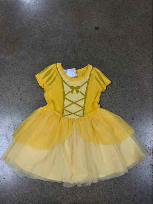 Disney (B) Yellow Toddler Size 3T Girls CasualDress