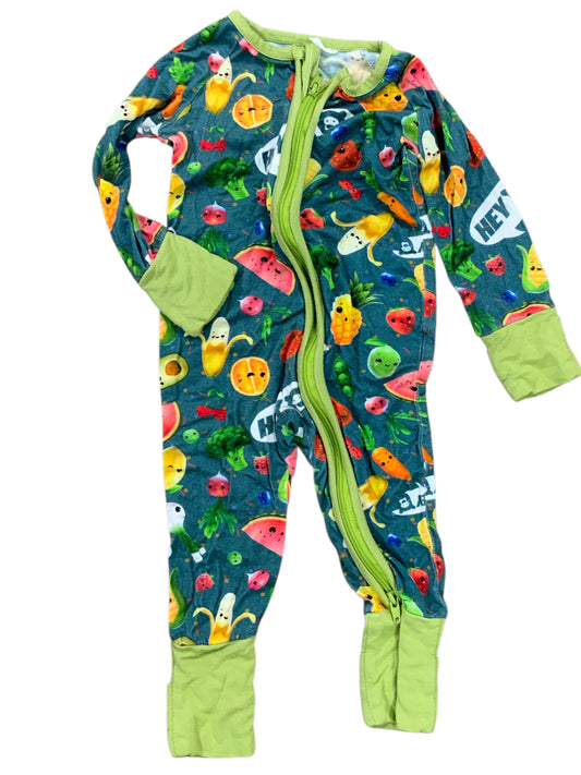no brand Green Infant Size 0-3 MO Girls 2PCSleepwear