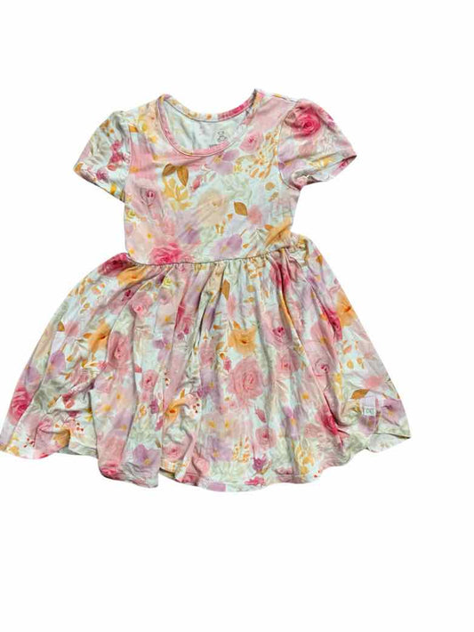 LITTLE SNUGGLE Pink Toddler Size 4 Girls CasualDress