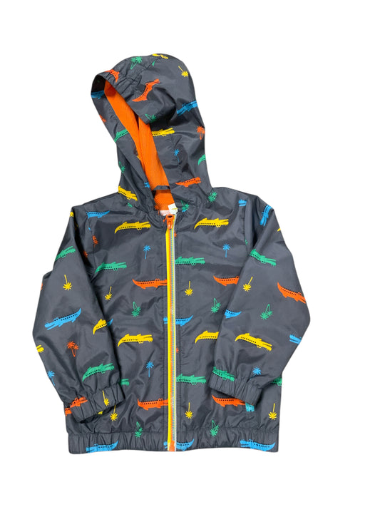 Wonder Nation (E) Gray Toddler Size 3T Boys Raincoat