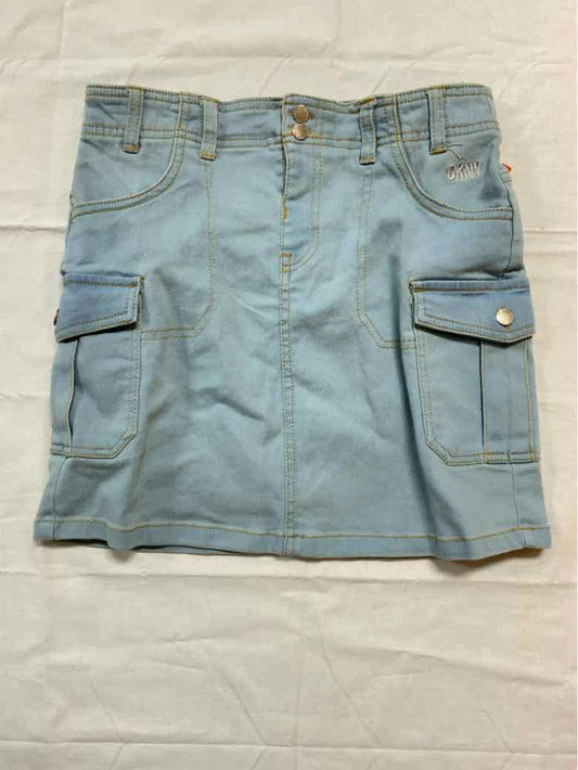 DKNY (A) Blue Youth Size 14 Girls SkirtCasual