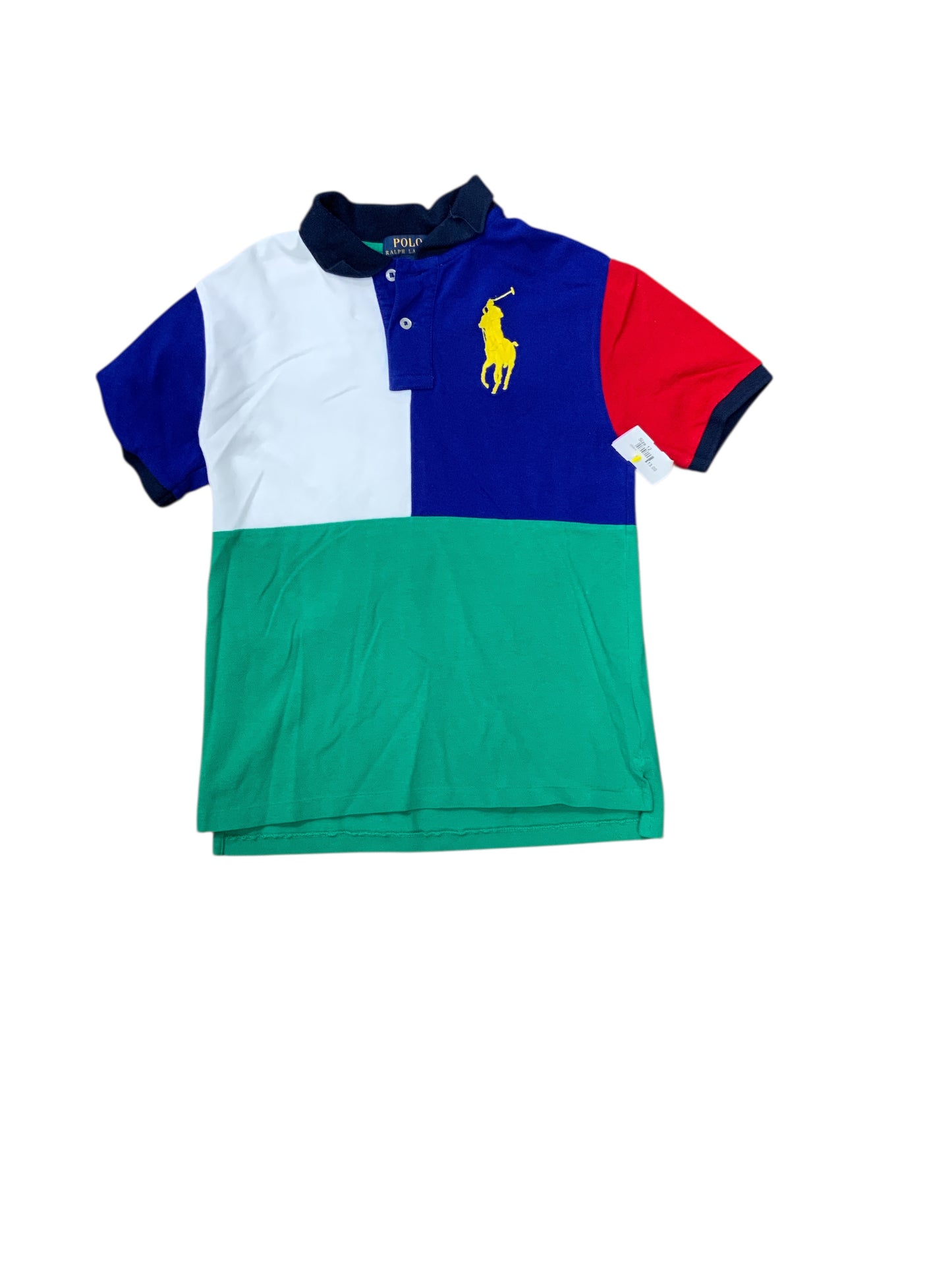 Polo Ralph Lauren (A) Rainbow Youth Size 12 Boys SSTop