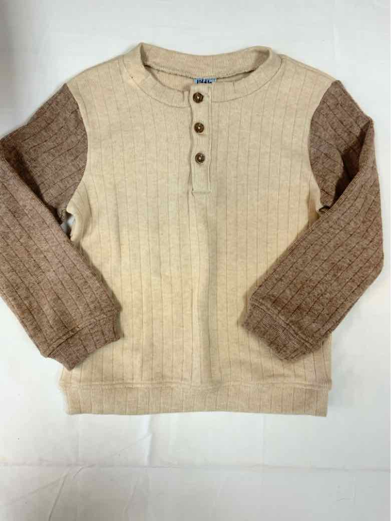 little lad Brown Toddler Size 4 Boys SweaterLight