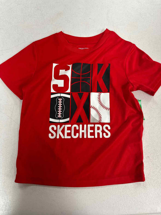 Skechers (B) Red Toddler Size 5T Boys SSTop