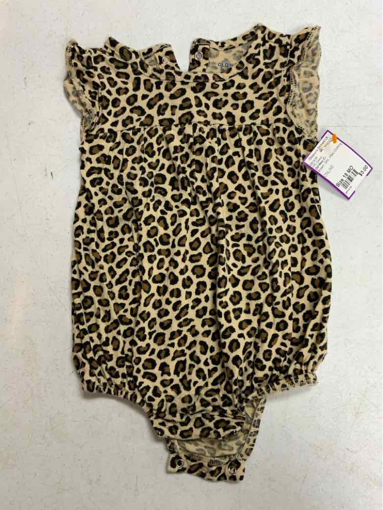 Old Navy (C) Brown Infant Size 18 MO Girls 1PC Casual