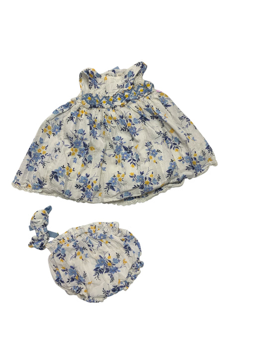 happily grey Blue Infant Size 6 MO Girls 3PC Casual