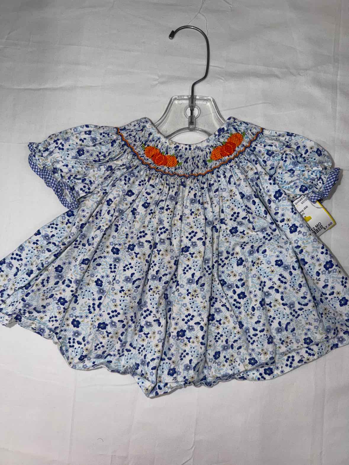 Classic Whimsy (AA) Pumpkin Infant Size 12 MO Girls SSTop